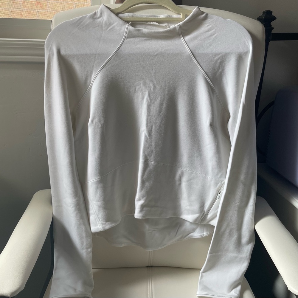 Lululemon White Longsleeve Top